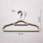 Amazon hot sell sustainable velvet hanger garment usage non-slip flocking hangers soft space saving rack