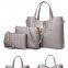 Popular and cost-effective alligator print three-piece handbag for ladies