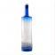 500ml 700ml 750ml 1 liter flat shoulder color coating glass bottle wholesale gold supplier SinoBottles Packaging