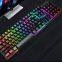 RGB Gaming Wired Keyboard Mouse Computer Set USB Character Glow Mechanical Feeling Gamer Keyboard Ergonomic Mouse