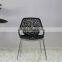 Replica wholesale steel frame plastic tree chair Birch Sapling accent/Dining chair wholesale Stencil Dining Side Chair