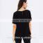 Hot Sale women blank t shirt women black t shirt new t shirt designTS042