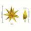 Multi-Color Water Drop Foil Balloons - Exploding Star Design for Holiday & Party Decor