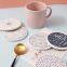 Japanese Style Diatomite Mat Water Absorbent & Heat Insulating Stone Coaster