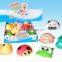 bath toys,samll yellow duck bath toys with different shape and color