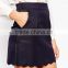 A-line Scalloped Skirt with Piping Hot Sexi Photo Image