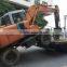 Used Japan Wheel Excavator Hitachi EX100WD-1 For Sale