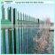 Plastic coated steel security 2.75m wide standard palisade fencing
