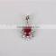 925 sterling silver green stone jewelry pendant necklace