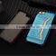 Colorful Knit lines back cover for iPhone 5 case,card slot for iPhone 6 case,anti-drop for iPhone 6Plus