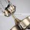 Best Metal Material Glass Lampshade Outdoor Ceiling Fan With Light