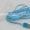 Nylon Braid Reversible Micro USB Cable 5pin Metal Cable USB 2.0 Charger Cable for samsung