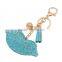 2016 Fuchsia Keychain Lipstick Pendant Keychain Bling Crystal Custom Keychain 18K Gold Plated Keyring Lobster Clasp