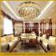 fashion modern flush mount K9 crystal ceiling light led, star crystal lamp