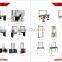 Good technology barber shop modern design decoration makeup mirror hair dressing mirror table salon mirror