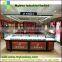 Fashion glass jewelry showcase kiosk for mall jewellery furniture