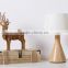 LED Wood table Light The latest style wood table lamp JK-879-19 LED Wood table lamp