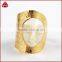 Fashion latest gold finger resin ring designs jewelry with cheap price