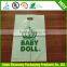 ldpe die cut handle hole shopping bags / printed handle bag