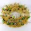 New style promotional PVC artificial christmas wreath/garland for christmas