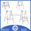 Portable Aluminium Ladder Price, with Safety Handrail GS and EN131 approval