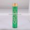 100ml collapsible empty tube with champagne aluminium cap