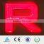 A-Z 3d acrylic led red lighting alphabet plastic vaccum formed letters