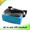 VR 3D headset all in one glasses support 2D convert to 3D video function Virtual Reality with Wifi Bluetooth