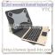 Classic style 10.1inch bluetooth keyboard case ,10.1 tablet pc leather case with removeable bluetooth keyboad case and touchpad