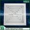 Square Neck Square Ceiling Diffuser White Ral 9016