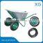 Heavy duty building wheelbarrows with wheel/inner tube wheel