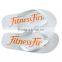 SEDEX factory customized promotional EVA PE soft beach flip flops