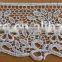Best quality african water soluble chemical lace trim/guipure lace