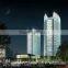 6mm toughened glass curtain wall, exterior glass wall panels