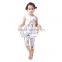 Hot Sale Ice Cream Outfit Wholesale Children's Boutique Clothing Cotton sleeveless Casual Baby Gils Outfit