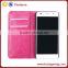 Magnetic book wallet style leather flip cover case for huawei Honor 6