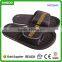 Five finger embossed slippers Black EVA slipper Men Custom fashion rubber slippers