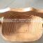 apple shaped bamboo basket