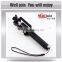 Mini flexible extendable hand held monopod Handheld selfie stick