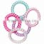 transparent telephone wire hair band,telephone wire hair scrunchies,telephone wire hair ring,telephone wire accessories
