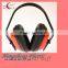 2016 hot selling fold red ear muffs economic noise cancelling plastic hearing protection ear muffs
