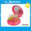 Plastic Hair brush Pocket Folding Comb With Mirror