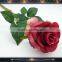 wholesale fabric wedding flower single stem silk roses