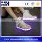 China  7 flash Mode Led Flashing Lights High Top Sneakers Women Whoes With Led Lights Adult