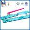 2016 Hot Promotion 20cm Blue Transparent Plastic Ruler Graduated Size