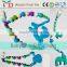 Silicone teething angel pendant