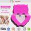 2016 Exquisite Christmas gift Excellent quality antique silicone pendant teether wholesale