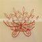 red color fruit basket racks shelf