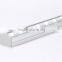 Liner square suspended aluminum led channel with clear lens