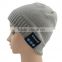 100% acrylic wireless cable knitted bluetooth winter hats